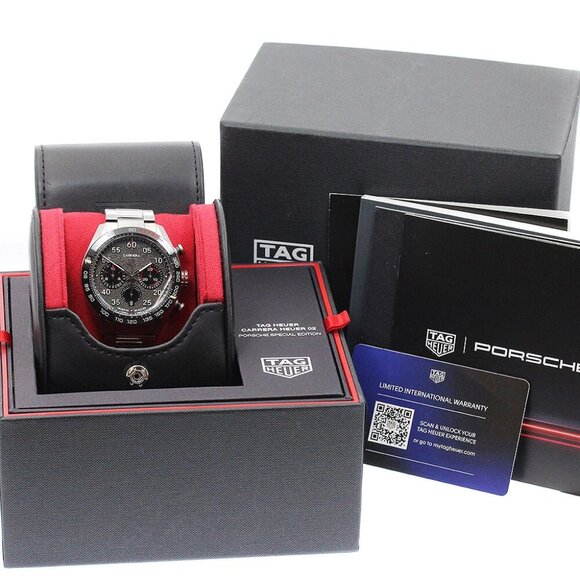 TAG HEUER Carrera Caliber Heuer 02 CBN2A1F porsche Automatic Men's Watch_884334 - Picture 6 of 7